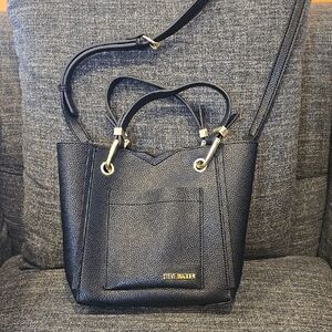 Steve Madden Black Tote Bag